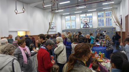 1ste Paal GM 15 Januari 2015  Receptie Foto Cornelie Quist