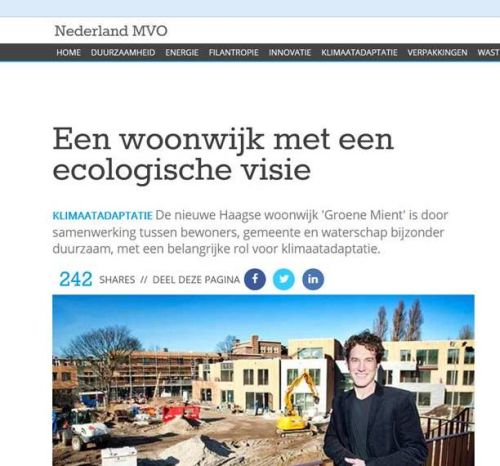 Groene Mient En Klimaatadaptie