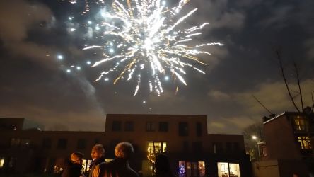 Groene Mient Viert Eerste Jaarwisseling