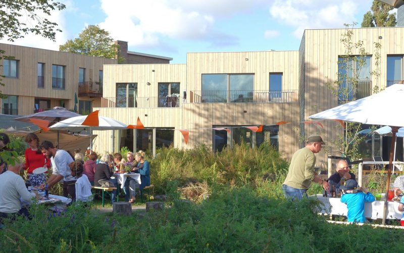 Groene Mient Gezamenlijk Eten In Tuin 2 Foto Groene Mient